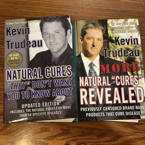 2 NATURAL CURES Updated & MORE NATURAL CURES Revealed Kevin Trudeau HB/DC - Picture 1 of 7